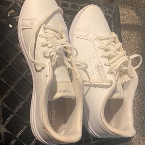 Adidas Women's White Cloudfoam Comfort Sneakers